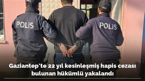G­a­z­i­a­n­t­e­p­­t­e­ ­u­y­u­ş­t­u­r­u­c­u­d­a­n­ ­6­ ­y­ı­l­ ­h­a­p­i­s­ ­c­e­z­a­s­ı­ ­b­u­l­u­n­a­n­ ­h­ü­k­ü­m­l­ü­ ­y­a­k­a­l­a­n­d­ı­